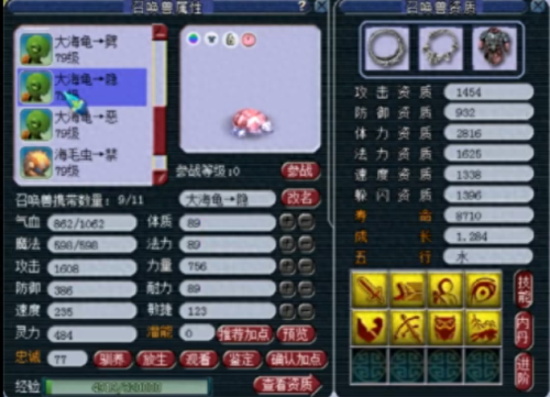 梦幻西游大海龟个性宠(梦幻西游龟宠怎么合)