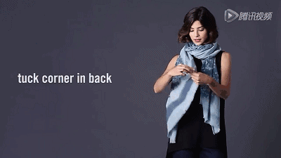 三角围巾的系法(三角围巾最好看的钩法)插图4 三角围巾的系法(三角围巾最好看的钩法)插图4