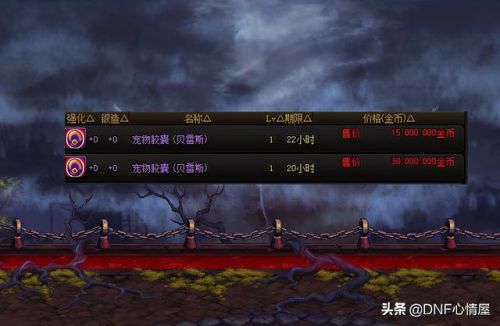 dnf宠物贝雷斯图片(稀有宠物毒龙蓝龙)插图3