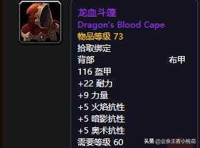 熔火之心掉落列表(魔兽60级数据库)插图5