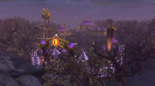 暗月马戏团在哪个位置(怀旧服闪金镇马戏团位置)插图