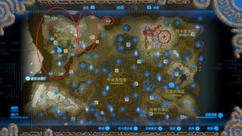塞尔达传说荒野之息全神庙地图(120个神庙高清图带名称)插图14