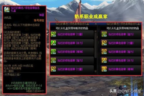 dnf奶妈各部位徽章(110版本奶妈徽章选择)插图4