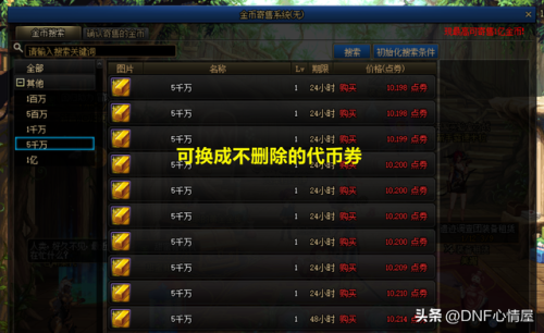 dnf欢乐代币券能买啥(dnf代币券可以买什么)插图3