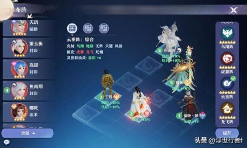 梦幻新诛仙阵法推荐(风扬阵和虎翼阵哪个好)插图