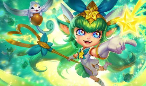 英雄联盟仙灵女巫图片(仙灵女巫和谁是一对儿)插图
