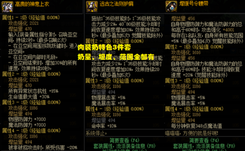dnf大天域套最强十个职业(能完美触发大天域的职业)插图1