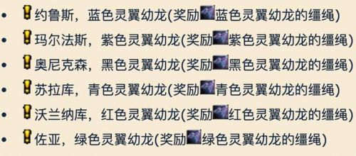 灵翼之龙声望崇拜奖励(灵翼之龙声望中立接不到任务)
