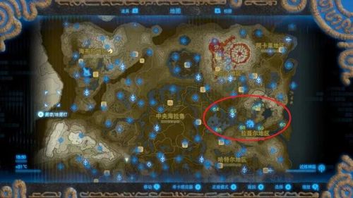 塞尔达传说荒野之息全神庙地图(120个神庙高清图带名称)插图8