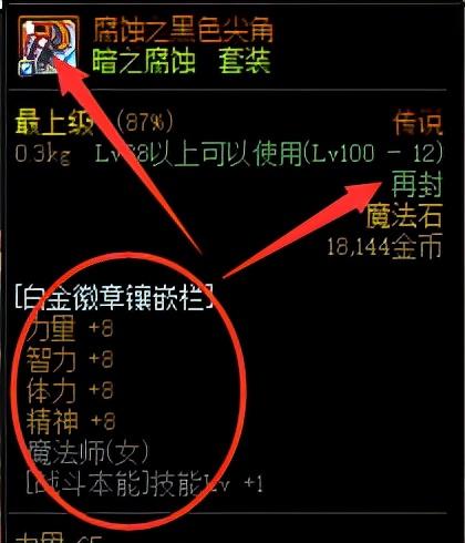 dnf白金徽章怎么选择(dnf帕拉丁输出白金徽章)插图5