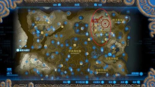 塞尔达传说荒野之息全神庙地图(120个神庙高清图带名称)插图12
