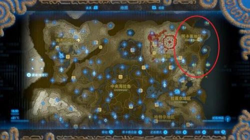 塞尔达传说荒野之息全神庙地图(120个神庙高清图带名称)插图10