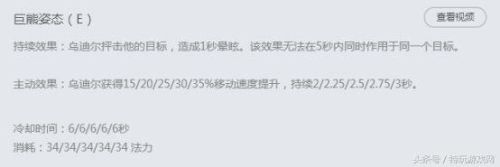 乌迪尔打野加点攻略(什么英雄打得过乌迪尔)插图3