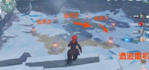 原神雪山6个柱子解密3个仙灵(雪山三个仙灵六个柱子)插图1