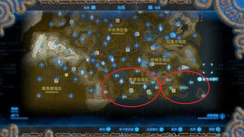 塞尔达传说荒野之息全神庙地图(120个神庙高清图带名称)插图6