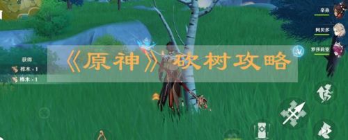 原神砍树攻略(原神伐木工具在哪兑换)插图 原神砍树攻略(原神伐木工具在哪兑换)插图