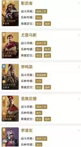 重返帝国阵容技能搭配表(重返帝国阵容强度排行表2023)