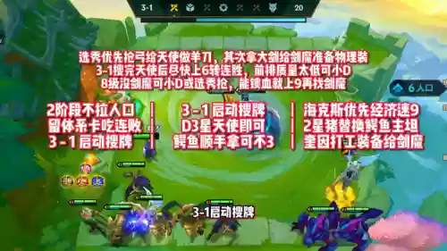 裁决斗士阵容搭配攻略(新版本6斗士阵容)