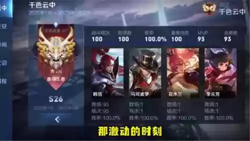 王者100连胜韩信阵容(韩信适合什么阵容)插图2