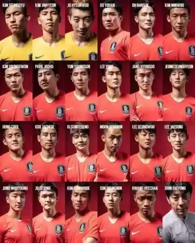 2018世界赛韩国队阵容(2018韩国世界杯把哪个国家干)
