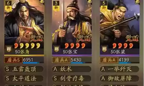 锋矢阵张角阵容搭配