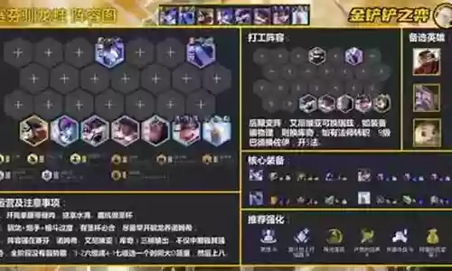 娱乐强袭阵容搭配