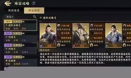 战地无双前期阵容搭配插图