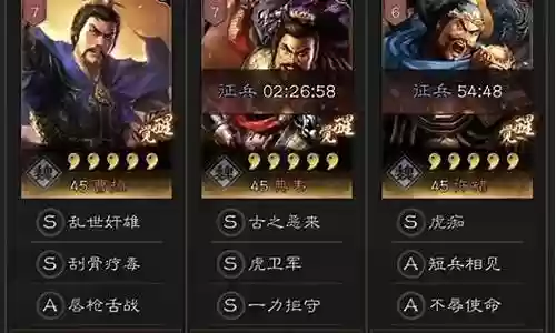 虎卫盾阵容搭配