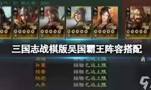 孙策周瑜阵容搭配图插图