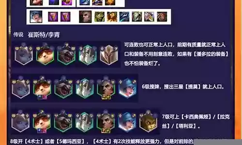 蘑蘑菇阵容搭配