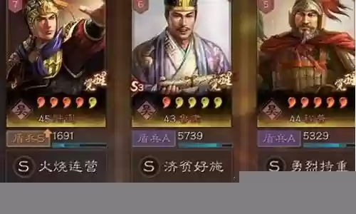 群雄盾兵阵容搭配推荐插图