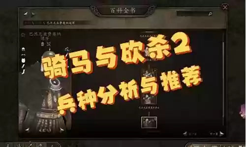 骑马砍杀2 新手阵容搭配插图
