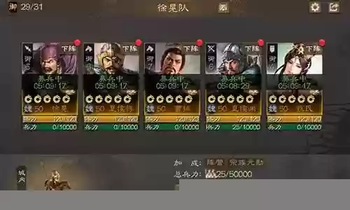 魏国谋士阵容搭配表图