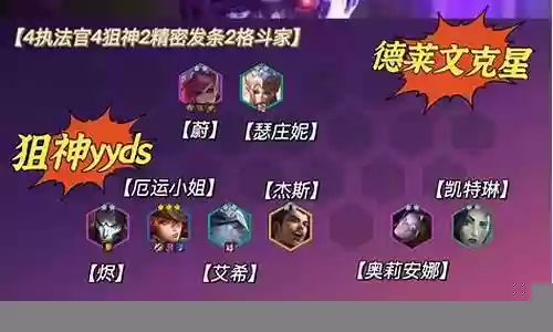 霓虹狙神最强阵容搭配