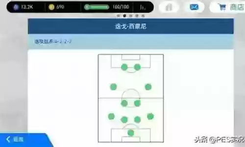 实况2020推荐阵容图