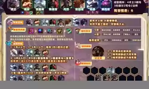 炼金端游阵容搭配图