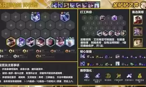 法术养蛙阵容装备搭配