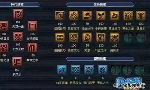 梦幻95级技能