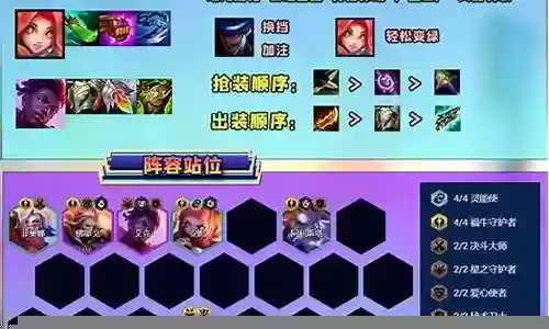 金铲铲轩辕阵容搭配