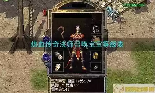热血传奇召唤阵容搭配插图