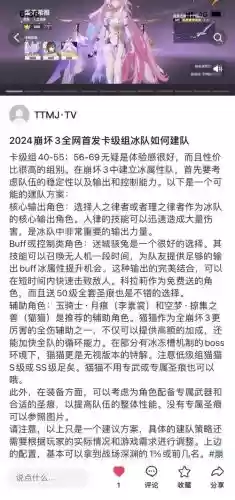 冰妈阵容