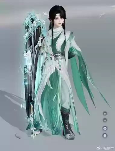 剑网三长歌武器青玉流外观
