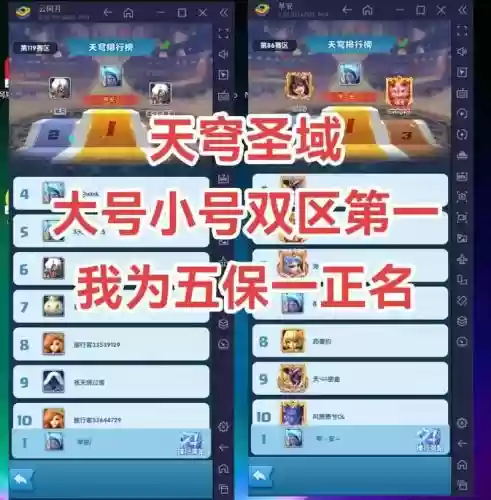 天穹圣域阵容