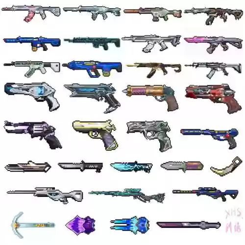 武器像素图片大全