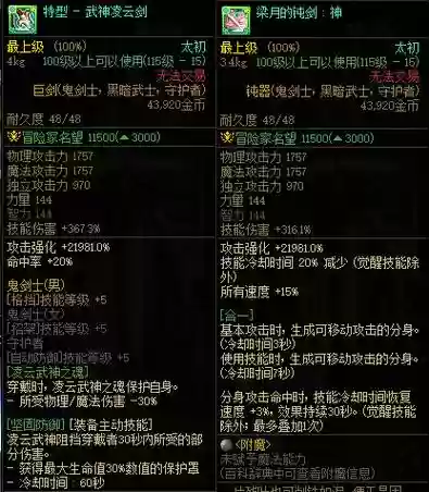 2018剑魂毕业武器排行