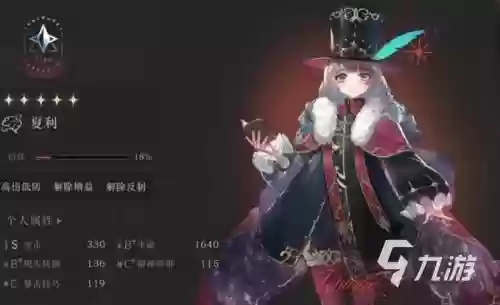 夏利阵容搭配