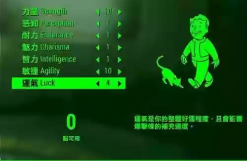 辐射4剑圣流装备加点