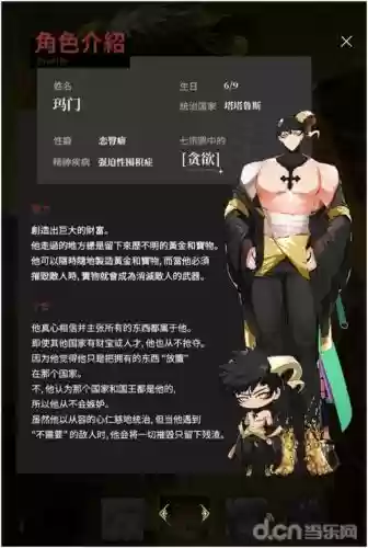 玛门阵容插图