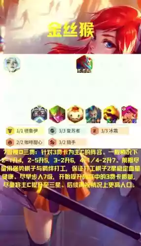 云顶猴阵容插图