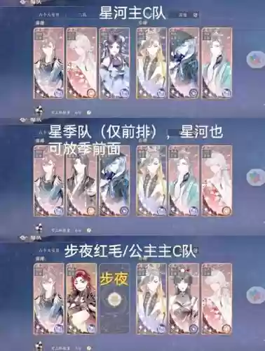 花亦阵容搭配插图